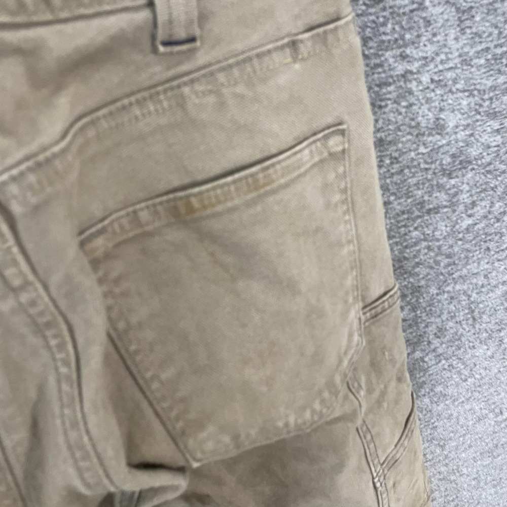 Dovetail Workwear Pants Women 4 Brown Britt Utility Carpenter Canvas Double Knee - Picture 11 of 15